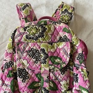 Pink Vera Bradley Bookbag